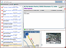 software rilevamento problemi su mappa e foto