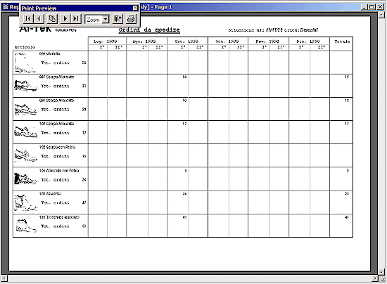 ERP footwear report